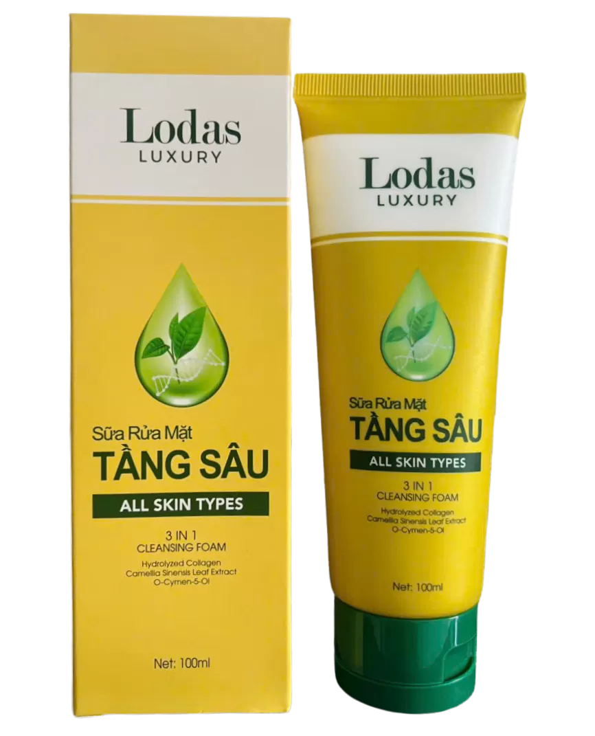 Sữa Rửa Mặt Tầng S&acirc;u Đan Thy Lodas Luxury