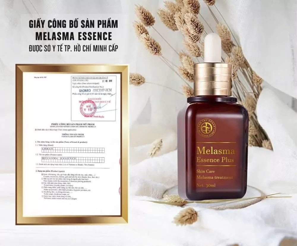 Công bố sản phẩm Melasma Đan Thy Công bố sản phẩm Melasma Đan Thy