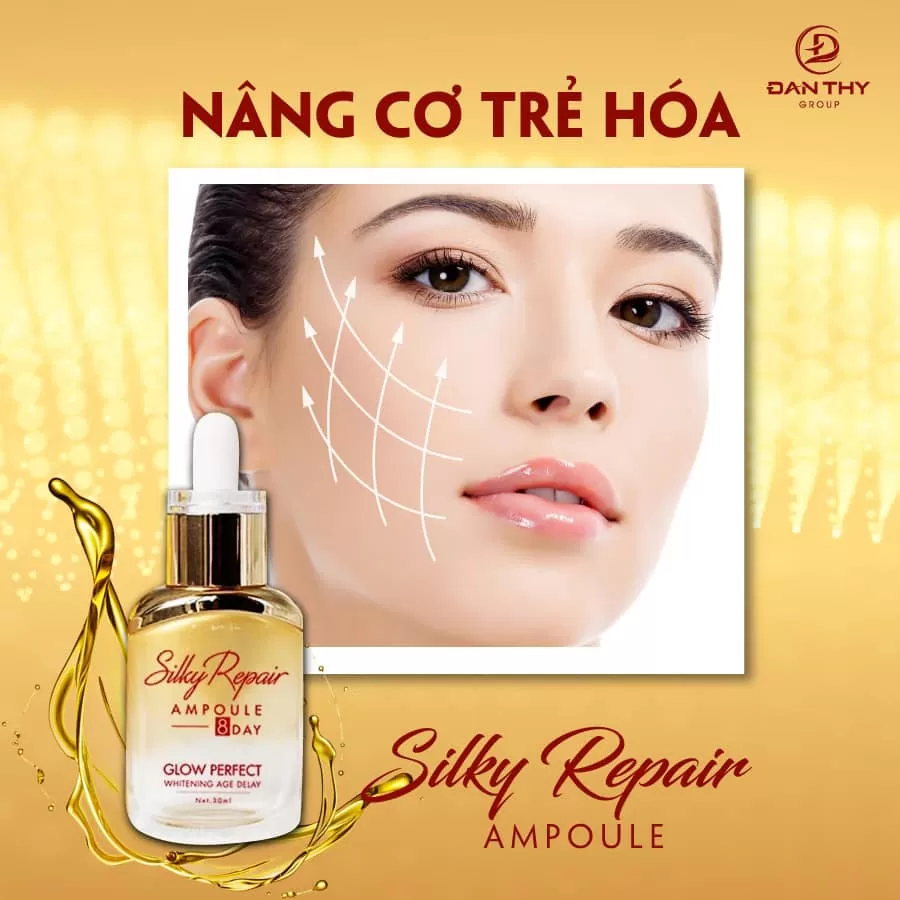 Công dụng của huyết thanh serum tơ tằm Đan Thy Công dụng của huyết thanh serum tơ tằm Đan Thy