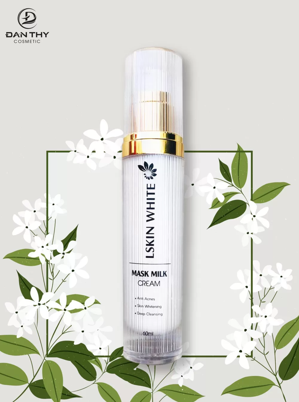 Ủ trắng kén tằm Lskin White Đan Thy Cosmetic